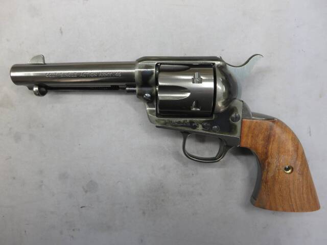 【ハートフォード】SAA.45 シビリアン ゴーストブラック モデルガン