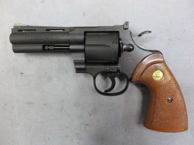 【タナカ】コルトパイソン.357mag 4in R-model HW モデルガン