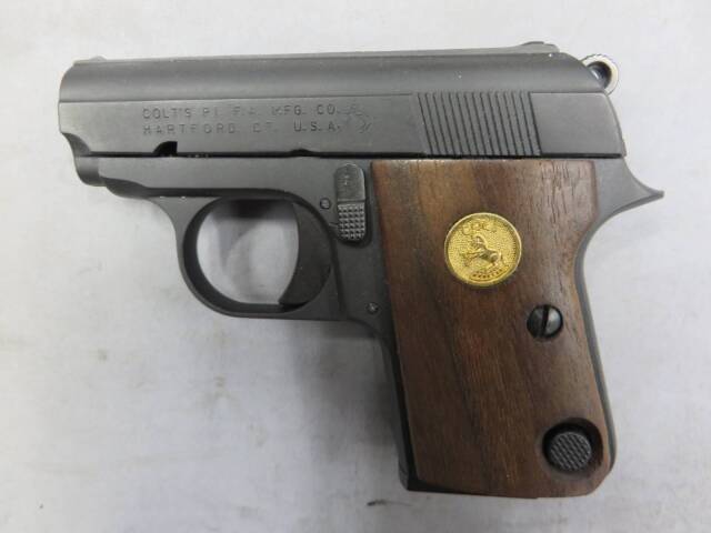 【マルシン】 コルト 25AUTO マットブラック HW モデルガン