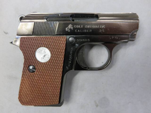 【マルシン】 コルト 25AUTO メタルフィニッシュ モデルガン