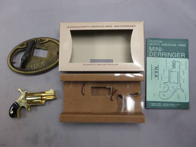 【ハドソン】ノースアメリカンアームズ　ミニデリンジャー SMG・金属モデルガン
