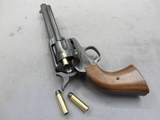 【マルシン】コルトSAA.45 アーティラリー エクセレント HW 木製グリップ  Xカートリッジ