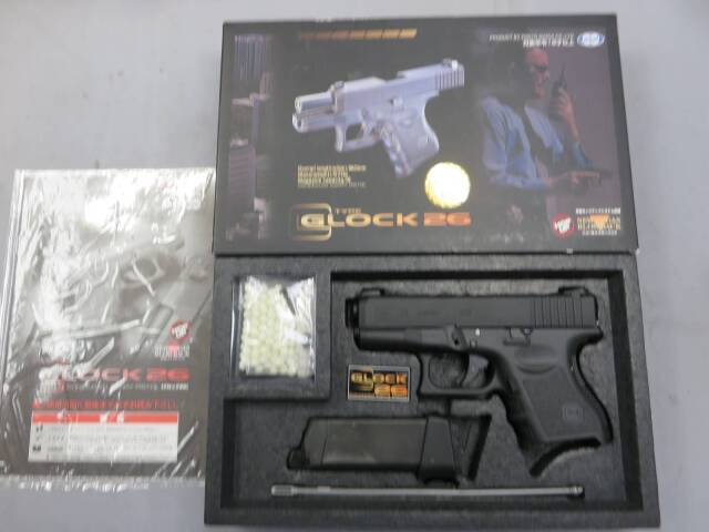 【東京マルイ】グロック26 Guarder メタルスライド・リアル刻印フレーム 他 カスタム・G26 Glock26