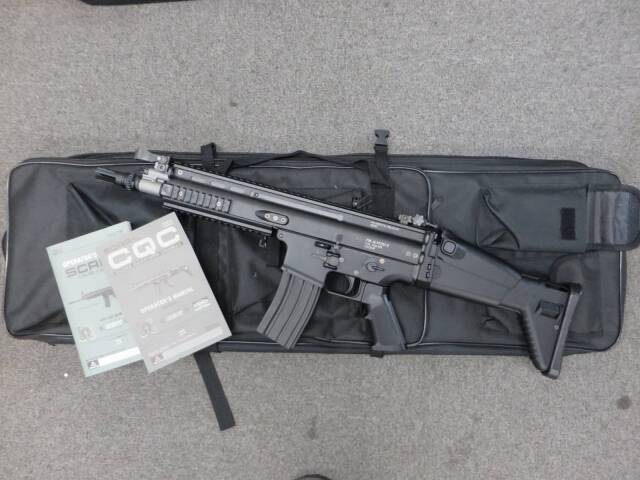 【東京マルイ】SCAR-L CQC ブラック 次世代電動ガン