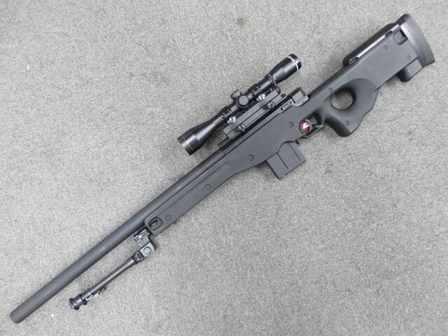 【東京マルイ】L96AWS ブラックストック・タクティカルバイポッド・スコープ