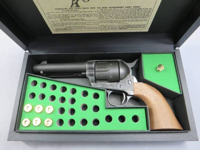【ランパントクラシック】コルトSAA.45 1st Gen Black Powder シビリアン ハンマーロックライトR　モデルガン
