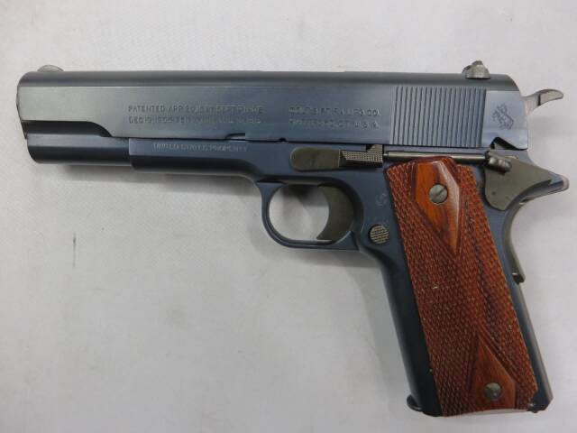【ウエスタンアームズ】コルトM1911 ワイルドバンチ ガンブルー