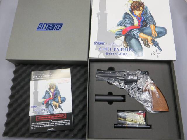 【タナカ】シティハンター　コルトパイソン 4in R-Model HW “Ryo Saeba”model