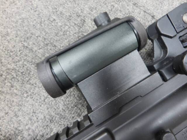 【東京マルイ】CQB-R Block1 GBB・ライト ダットサイト・サイレンサー