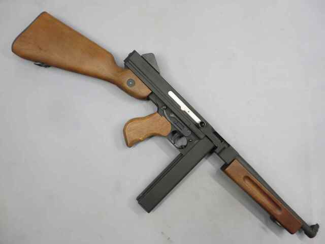 【WE/CyberGun】トンプソン M1A1 / 木製ストックセット