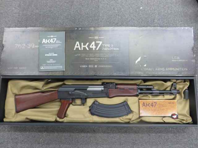 東京マルイ AK47 TYPE-3 次世代電動ガン　 色々セット付き Amazon | □フルセット□ 次世代電動ガン AK47 Type3 フルセット