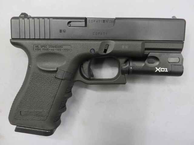 【KSC】グロック19 フレイムHW　G19 / シュアファイア レプリカ XC1