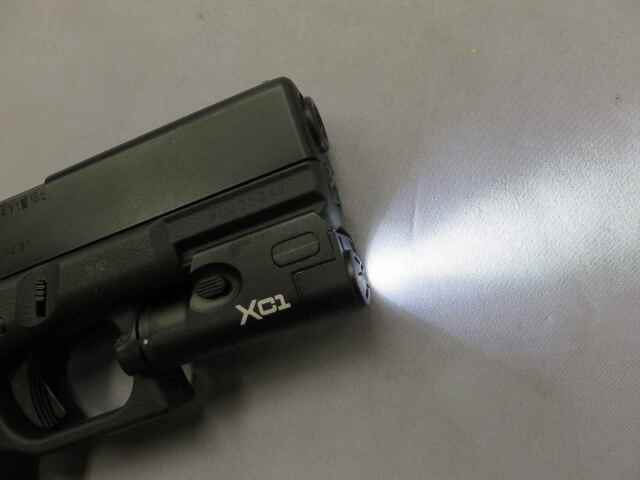 【KSC】グロック19 フレイムHW　G19 / シュアファイア レプリカ XC1