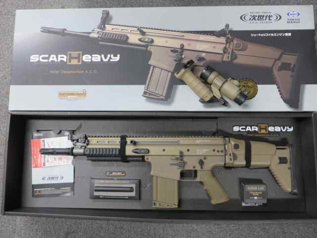 【東京マルイ】SCAR-H FDE　/ ダットサイト　次世代電動ガン