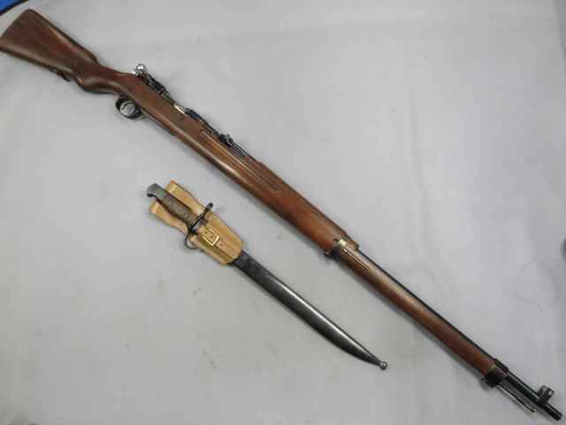 タナカ 三八式歩兵銃ビンテージブルーフィニッシュ モデルガン 三十年式銃剣