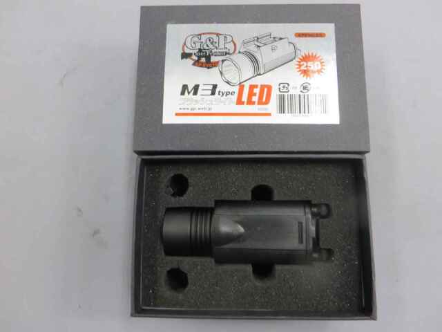 【G&P】M3タイプ LED フラッシュライト 250ルーメン