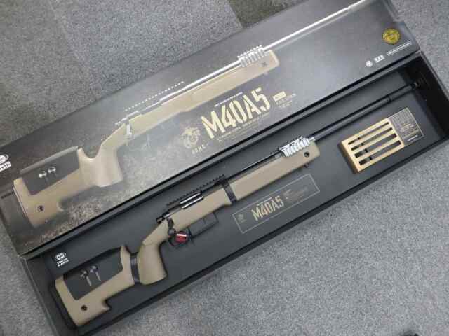 【東京マルイ】M40A5 FDEストック アメリカ海兵隊採用スナイパー エアーコッキング ボルトアクション　