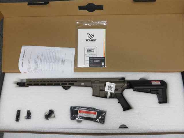 【Krytac】BARETT REC7 CRB M-LOCK FDE