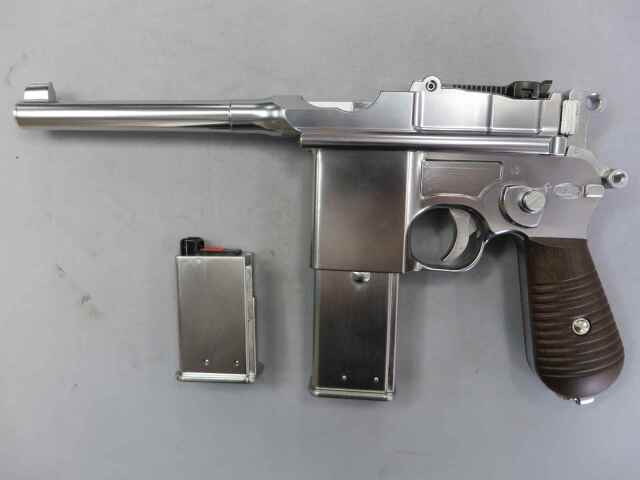 【マルシン】モーゼルM712 ノーマル シルバー 6ｍｍBB ブローバック