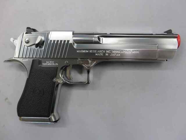 【東京マルイ】デザートイーグル50AE クロームステンレス