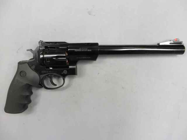 【マルシン】スーパーレッドホーク 44mag 9.5in Wディープブラック ホーグタイプグリップ仕様 リアルXカートリッジ