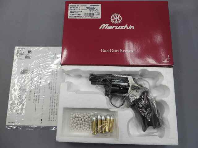 【マルシン】ポリスリボルバー 6ｍｍBB 2in ディープブラック Xカートリッジ