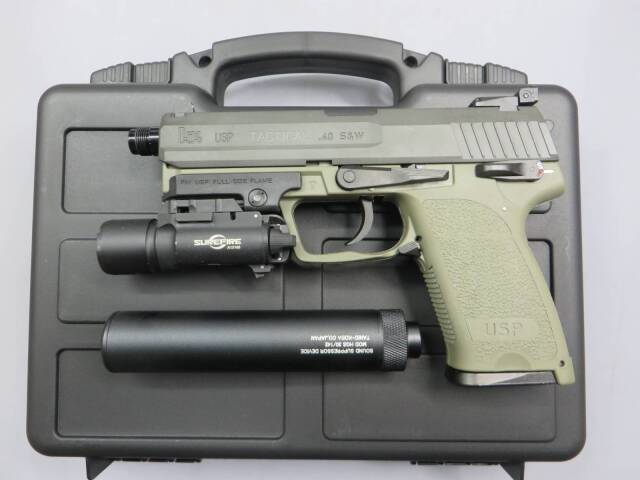 【タニオコバ】USP40タクティカル Var.OD-2 ユーログリーン
