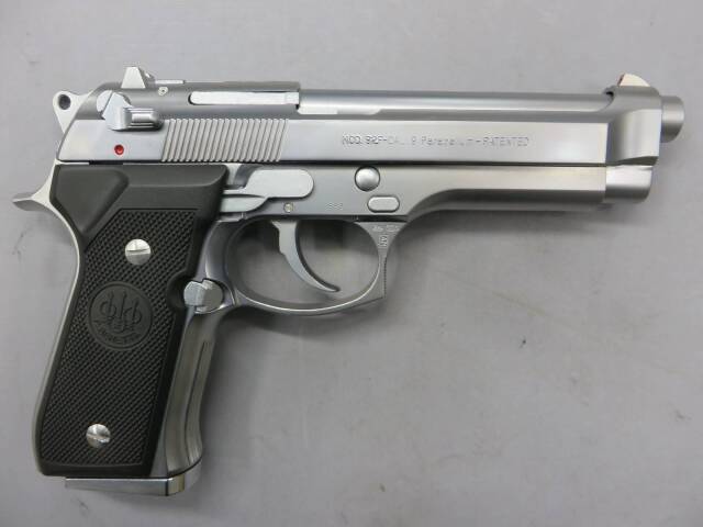 【MGC】ベレッタ M92F INOX（オールシルバー）　モデルガン