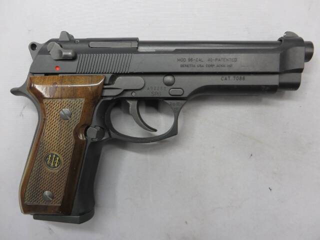 【MGC】ベレッタ M96FS HW / 木製グリップ　モデルガン
