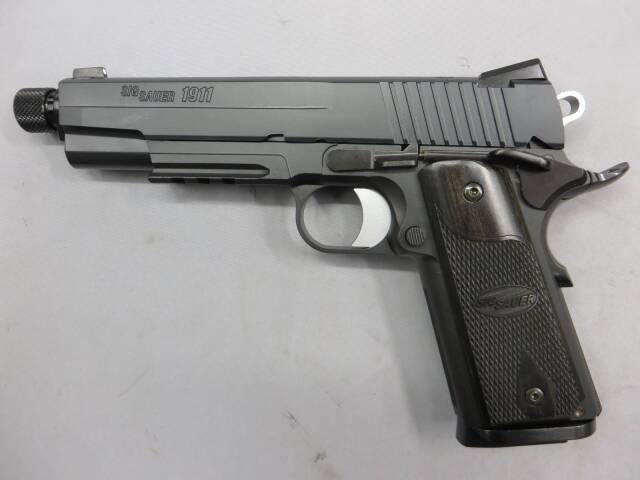 【ウエスタンアームズ】SIG 1911 ブラックウォーター　アルタモントグリップ
