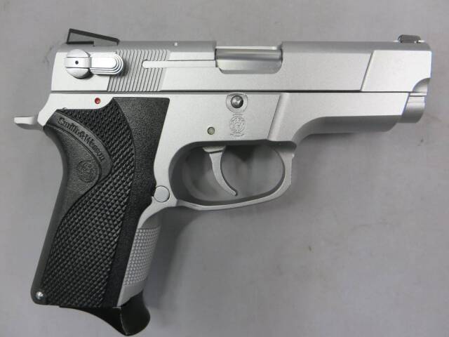 【ウエスタンアームズ】S&W ショーティ40 オールシルバー