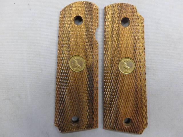 【アルタモント】GM・1911 フルサイズ メダリオン付き チェッカー グリップ