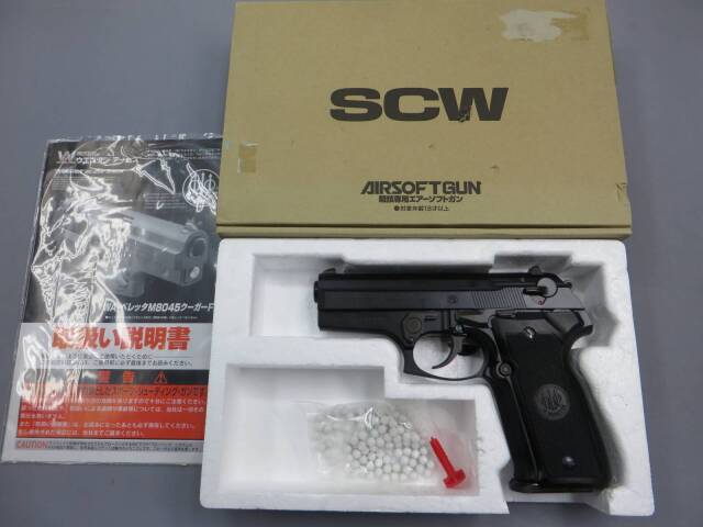 未使用に近い WA ウエスタンアームズ ベレッタ M8045クーガーF エアガン ウエスタンアームズ】ベレッタM8045クーガーF Reborn