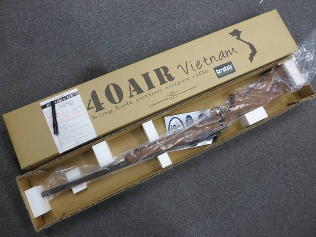 【タナカ】M40 AIR ベトナムVer セラコート 限定品 　エアーコッキング ボルトアクションライフル