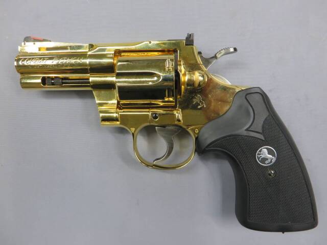 【コクサイ】ニュー コルト パイソン 3in No.360 SMG  金属モデルガン