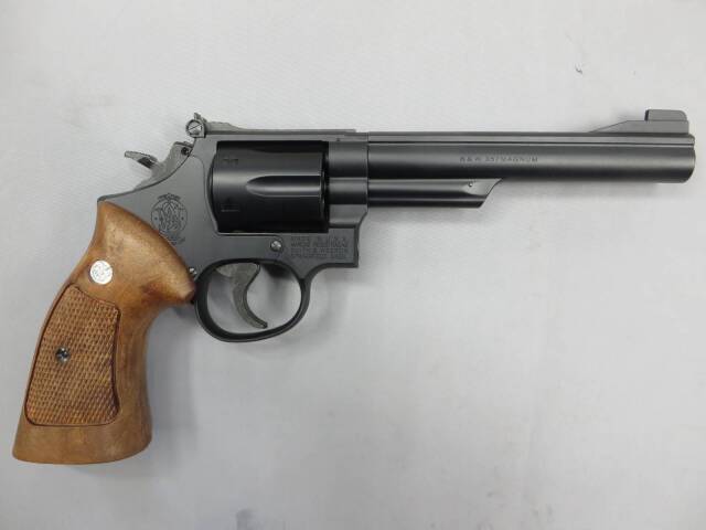 【ハートフォード】S&W M19 コンバットマグナム 6in HW ブルーブラック モデルガン