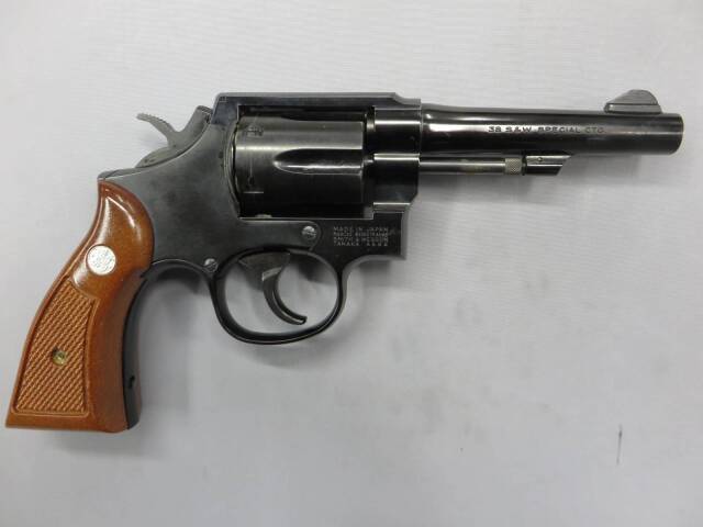 【タナカ】S&W M10 ミリタリー＆ポリス 4in スチールフィニッシュ