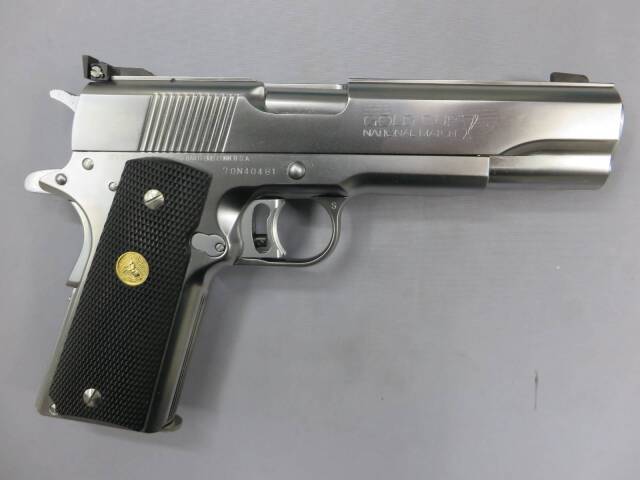 【MGC】コルトMK4 シリーズ70 ゴールドカップ ナショナルマッチ シルバー モデルガン