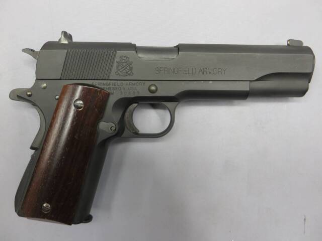 【MGC】スプリングフィールド M1911A1 Cal.45 STD / 木製グリップ モデルガン