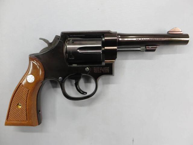 【タナカ】S&W M10 ミリタリー＆ポリス 4in ミッドナイトゴールド