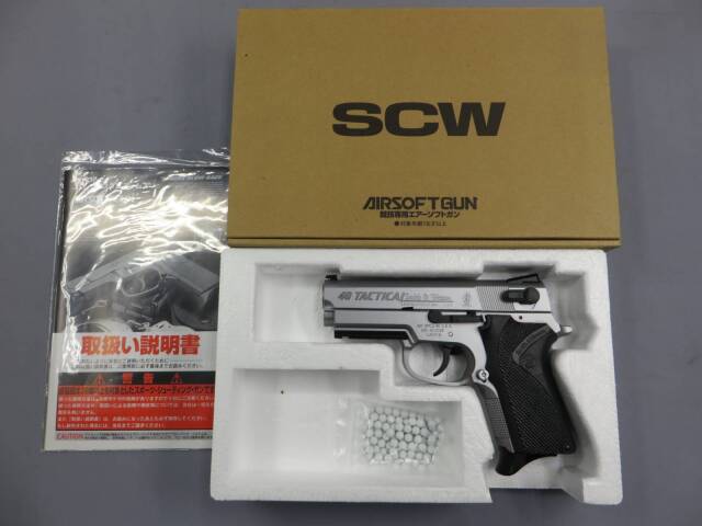 【ウエスタンアームズ】S&W M4013TSW HW シルバー