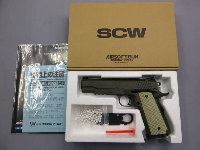 【ウエスタンアームズ】 ウォリアー 45ACP ピストル オリーブドラブ