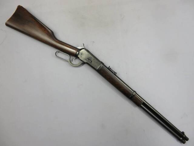 【マルシン】ウィンチェスターM1892 ブラック 高級ブナストック ダーク2ブラウン