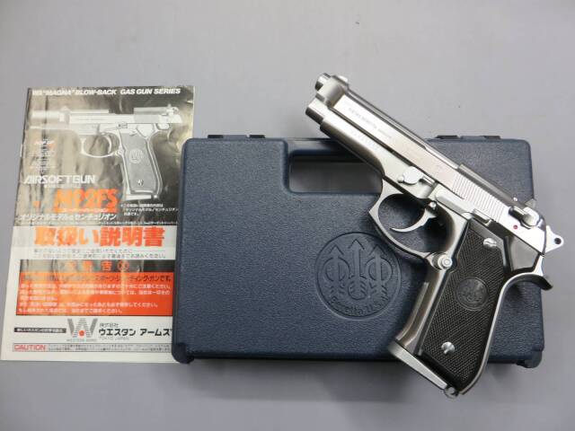 【ウエスタンアームズ】ベレッタM92FS INOX