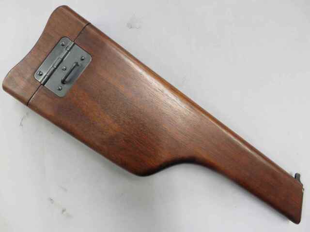 マルシン】モーゼルM712 最高級ウォールナット木製ストック ホルスター