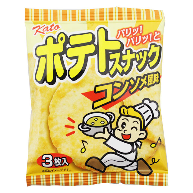 ポテトスナック　コンソメ風味　(２０袋入り）＃40