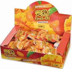 完熟マンゴーグミ(50個入）タクマ食品　＃12