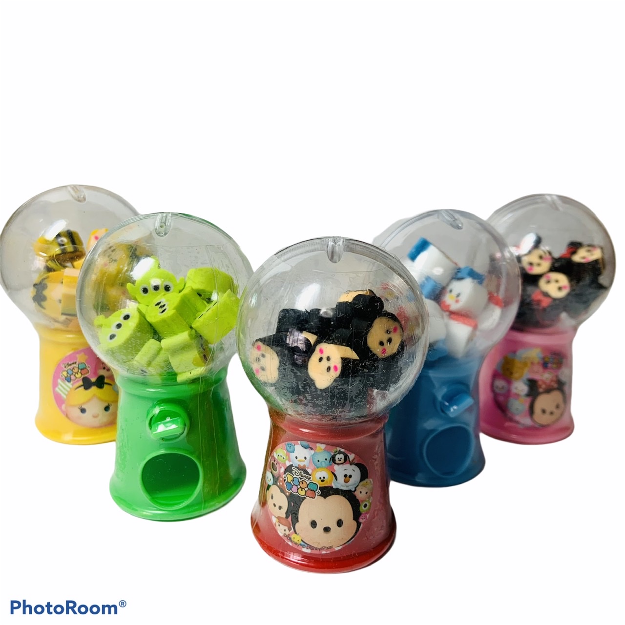 ディズニー　かわいいガチャ消しゴム　