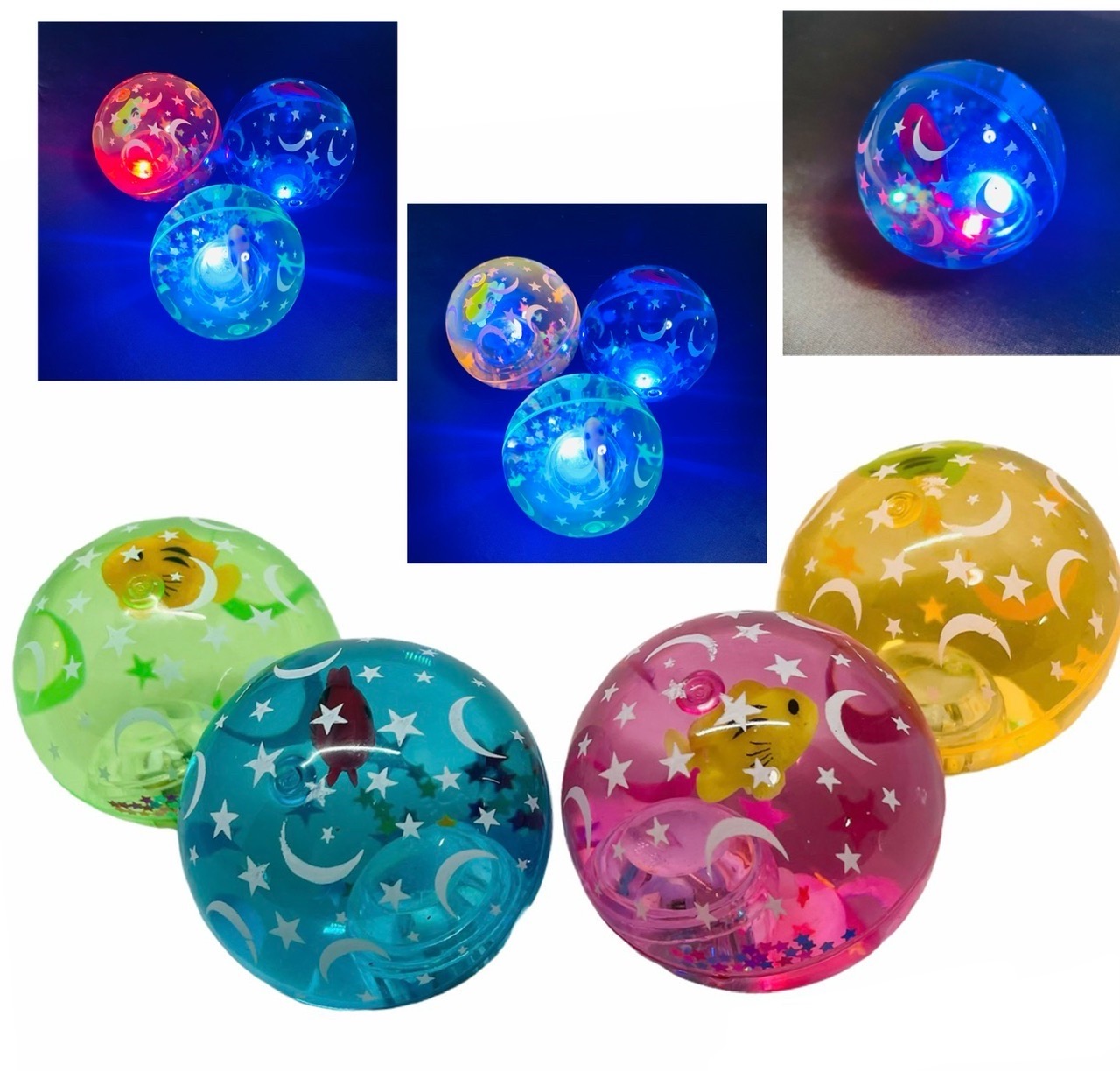 アクアリウムボール　光るおもちゃ（単品/12個）