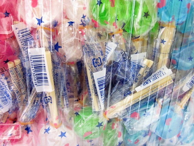棒付き水あめ